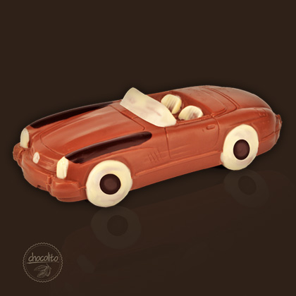 Mercedes z czekolady, czekoladowy mercedes, samochód czekoladowy